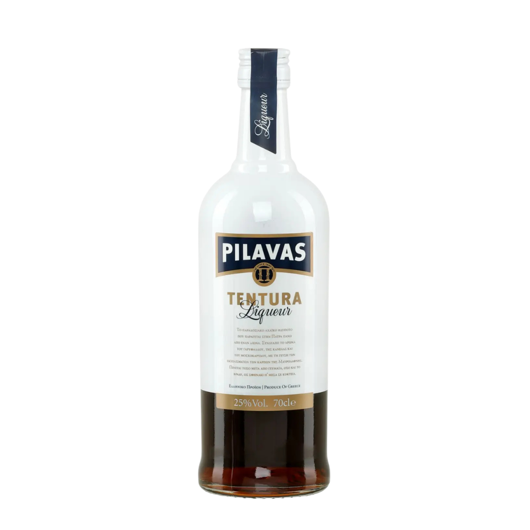 Pilavas Tentura-Likör 25% vol. | Die Würz-Spezialität aus Patras 0,7l