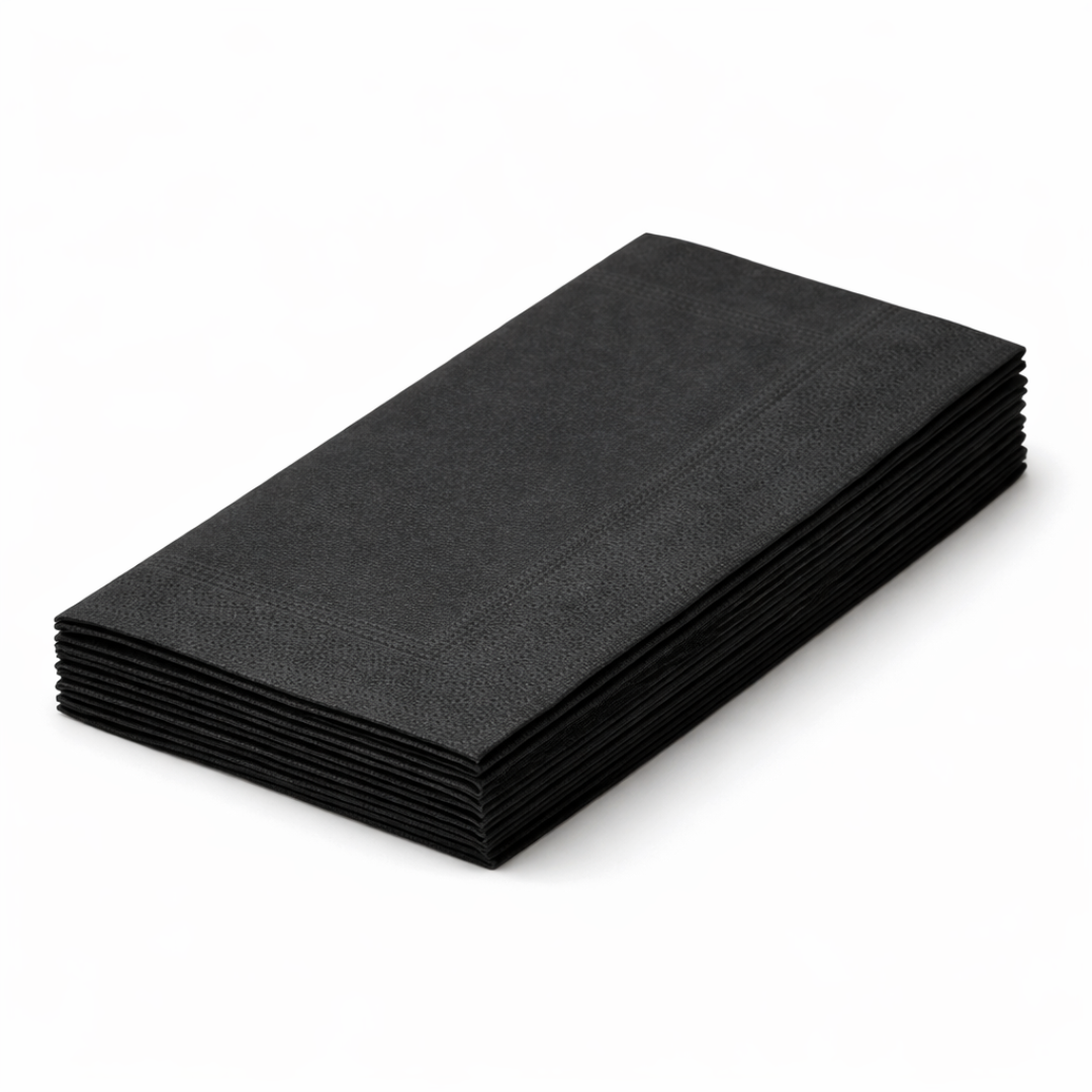 GO Servietten 33 × 33 cm, 2-lagig, 1/8-Falz – Einfarbig, verschiedene Farben, 2.000 Stk