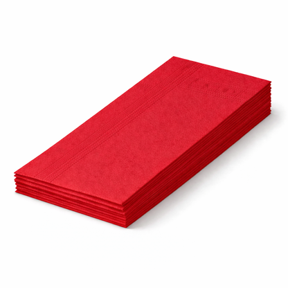 GO Servietten 33 × 33 cm, 2-lagig, 1/8-Falz – Einfarbig, verschiedene Farben, 2.000 Stk