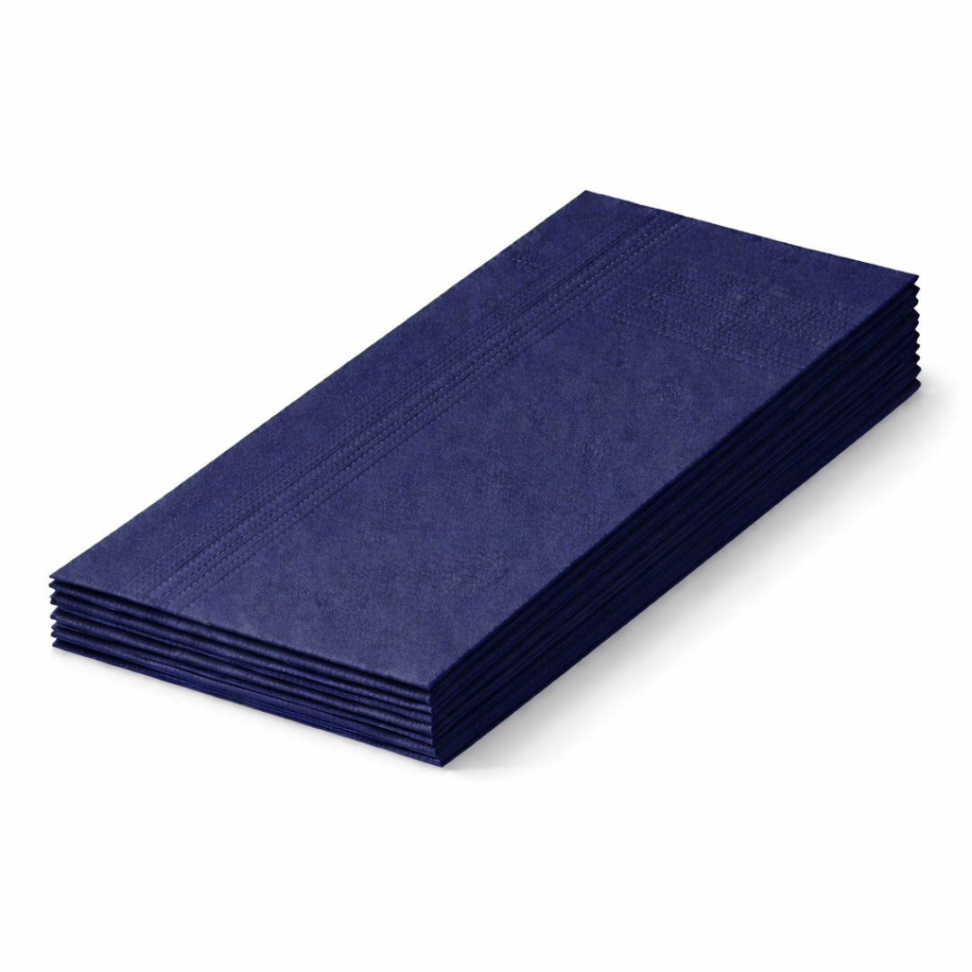 GO Servietten 33 × 33 cm, 2-lagig, 1/8-Falz – Einfarbig, verschiedene Farben, 2.000 Stk