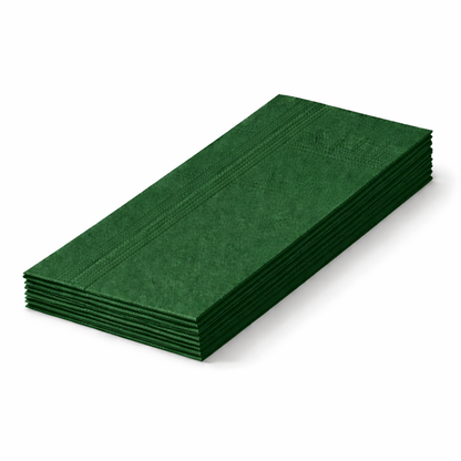 GO Servietten 33 × 33 cm, 2-lagig, 1/8-Falz – Einfarbig, verschiedene Farben, 2.000 Stk