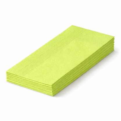GO Servietten 33 × 33 cm, 2-lagig, 1/8-Falz – Einfarbig, verschiedene Farben, 2.000 Stk