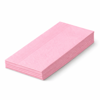 GO Servietten 33 × 33 cm, 2-lagig, 1/8-Falz – Einfarbig, verschiedene Farben, 2.000 Stk
