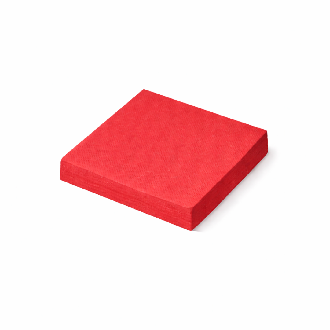 Prägeservietten 33x33 cm 1/4 Falz – 1-lagig Einfarbig, 5000 Stk.