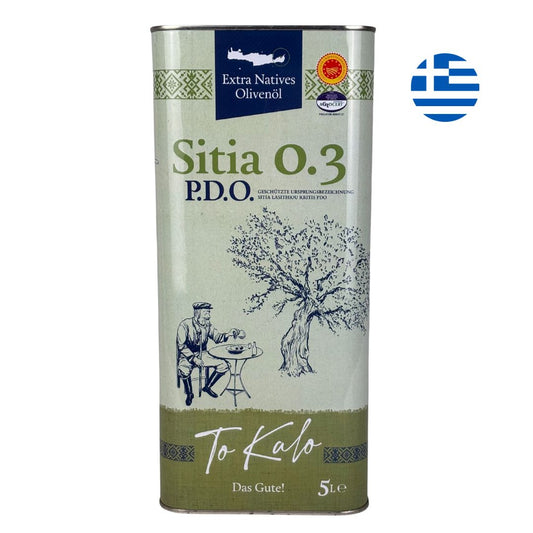 Sitia – Extra Natives Olivenöl aus Kreta 5L