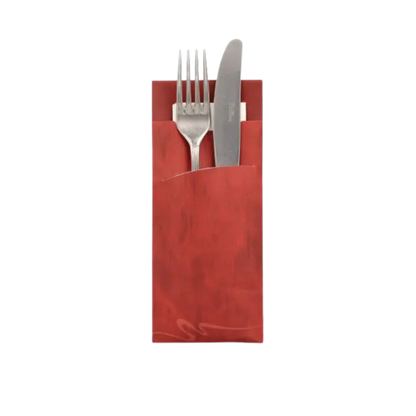 Bestecktaschen mit integrierter Serviette, mehrfarbig 520 Stk.