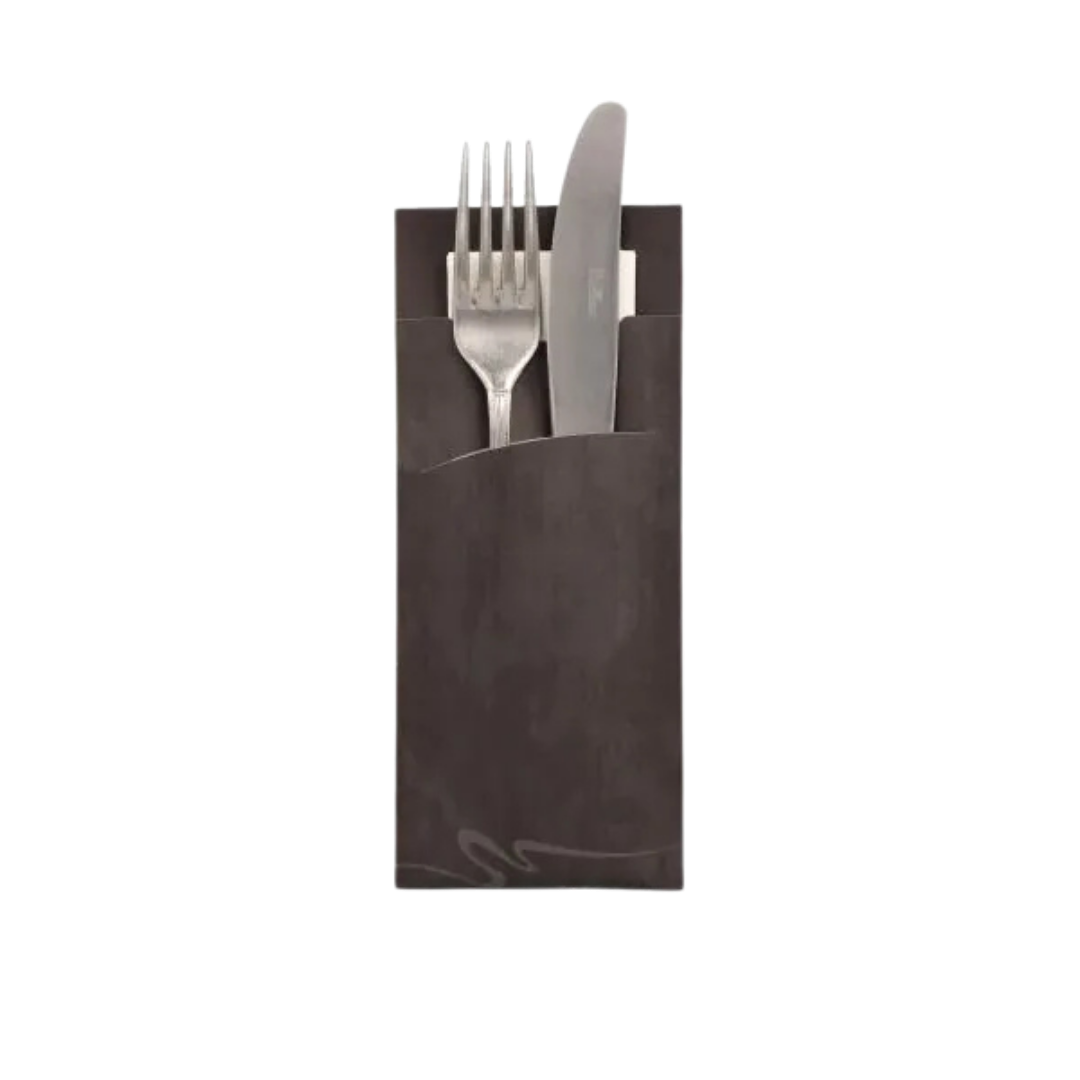 Bestecktaschen mit integrierter Serviette, mehrfarbig 520 Stk.