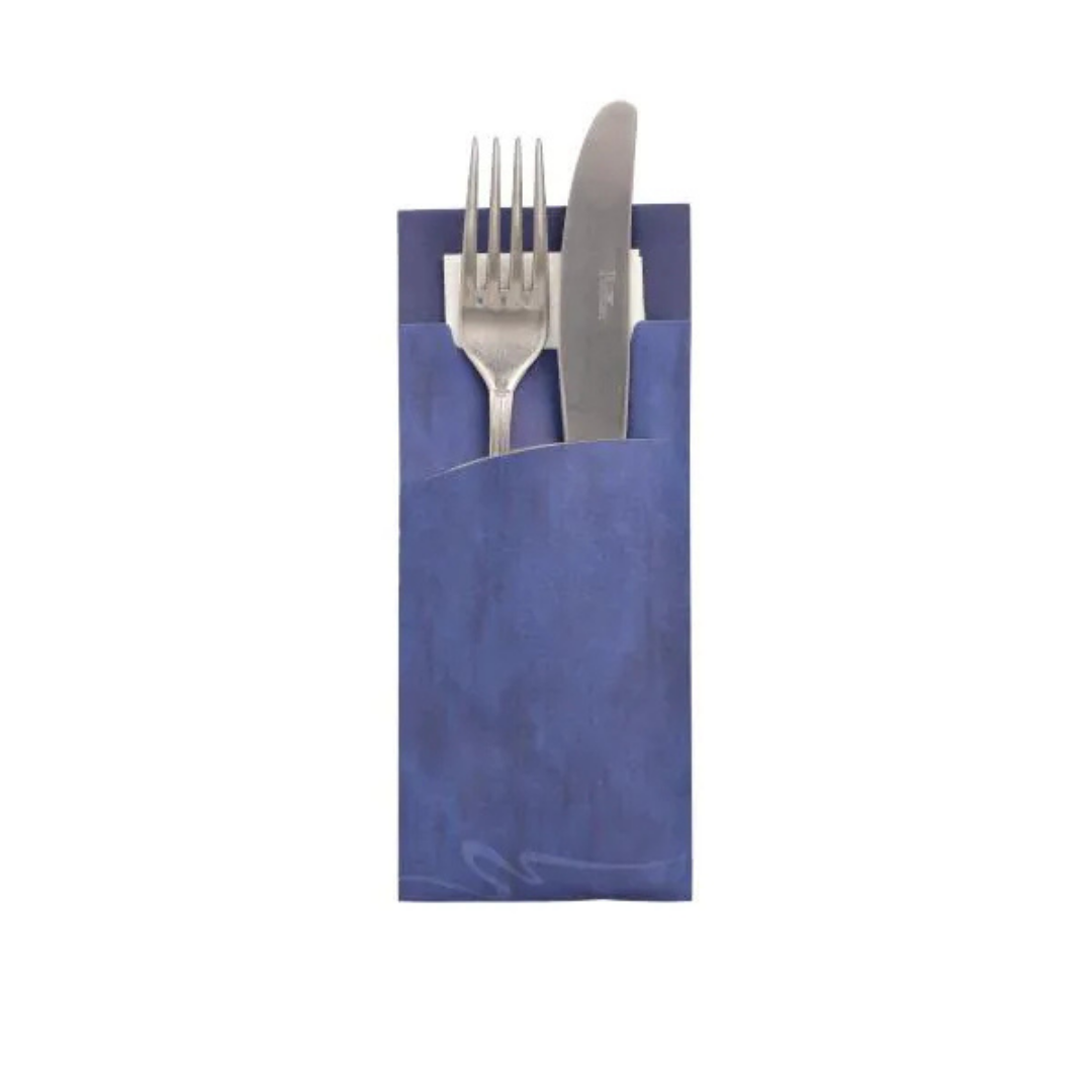 Bestecktaschen mit integrierter Serviette, mehrfarbig 520 Stk.