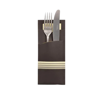 Bestecktaschen mit integrierter Serviette, mehrfarbig 520 Stk.