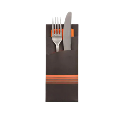 Bestecktaschen mit integrierter Serviette, mehrfarbig 520 Stk.