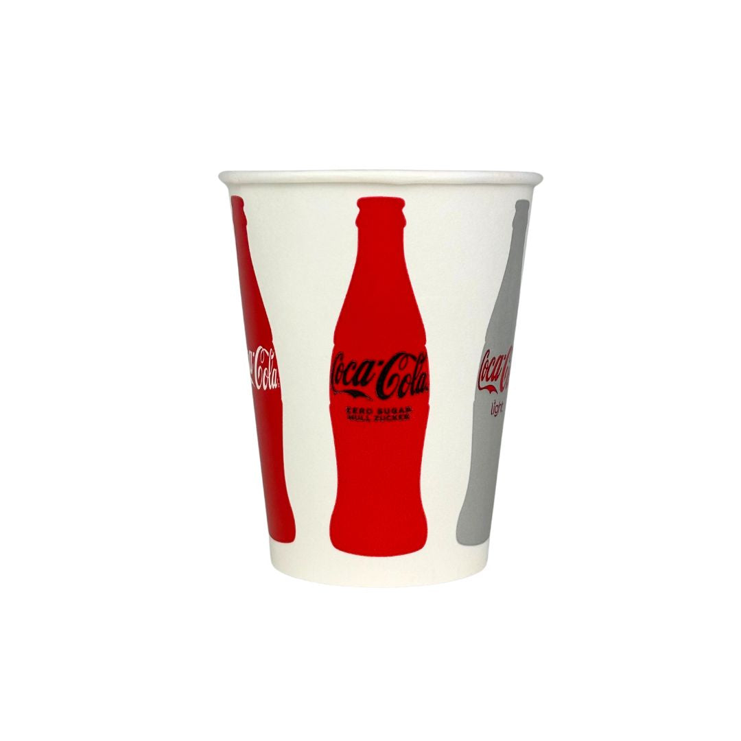 Coca-Cola Einwegtrinkbecher Pappe 0,4 l - 20x50 Stk.