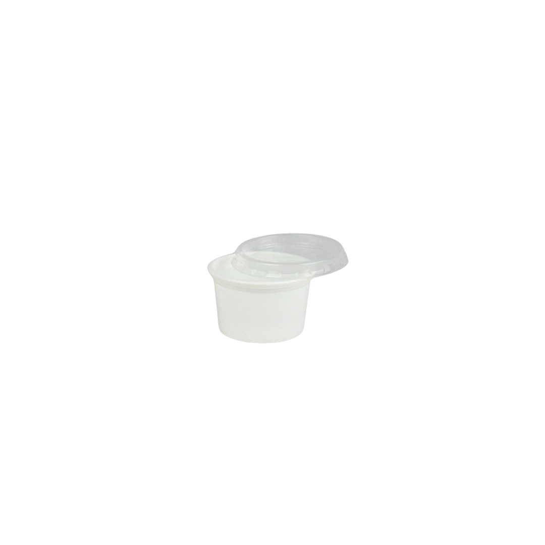 Dressingbecher+Deckel 30ml, 500 Stk.