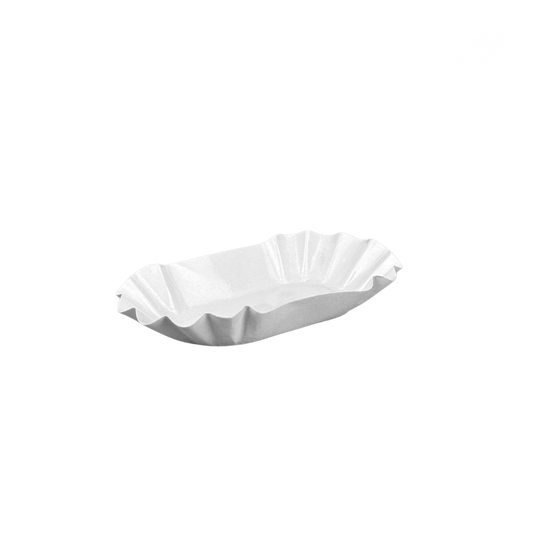 Pappschüsseln KU0b – weiß, unbedruckt 250 Stk.