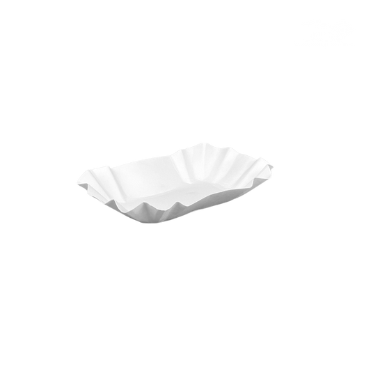 Pappschale KU51 – weiß, unbedruckt 250 Stk.