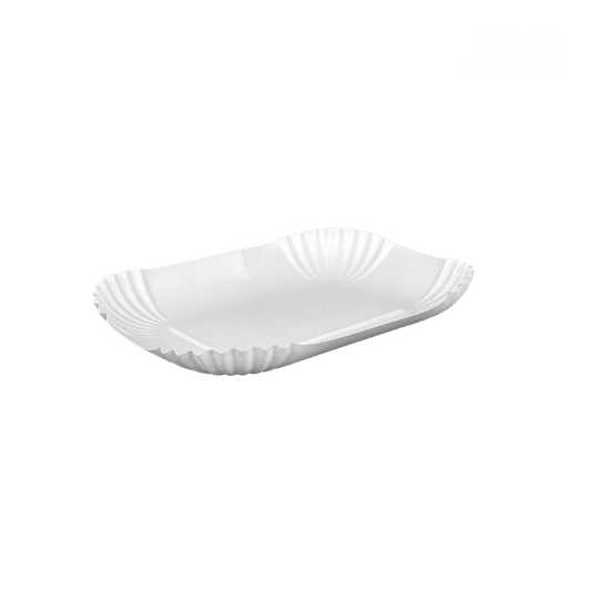 Pappschale KU41 – weiß, unbedruckt 250 Stk.