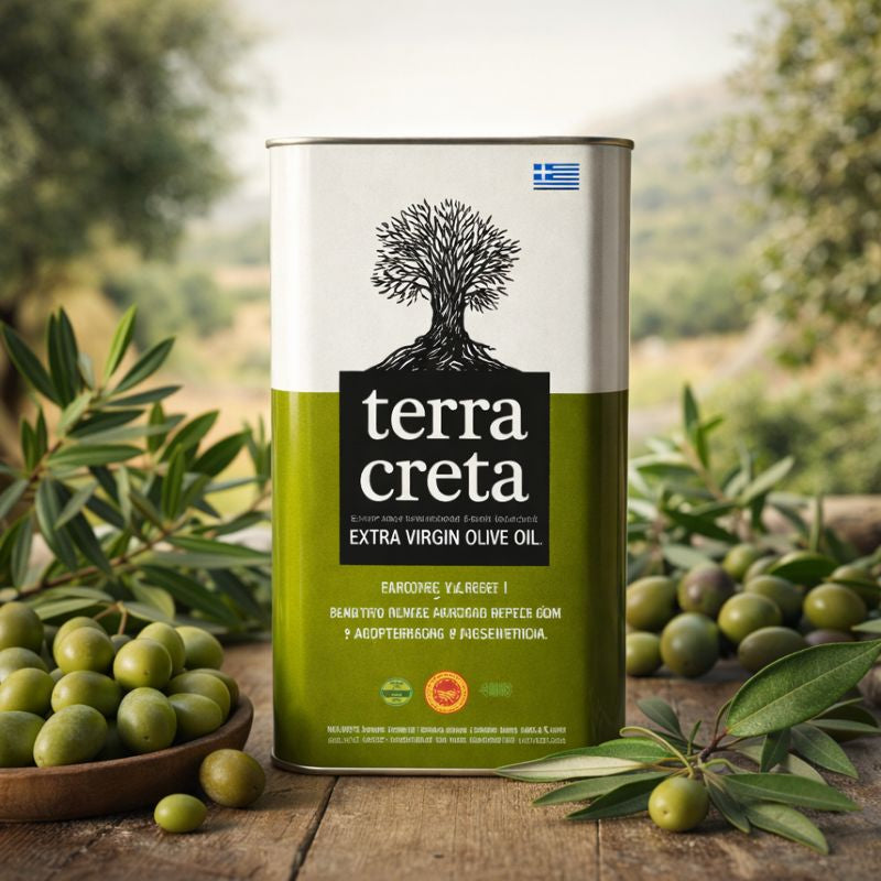 Terra Creta Kolymvari – Extra Natives Olivenöl aus Kreta 1L
