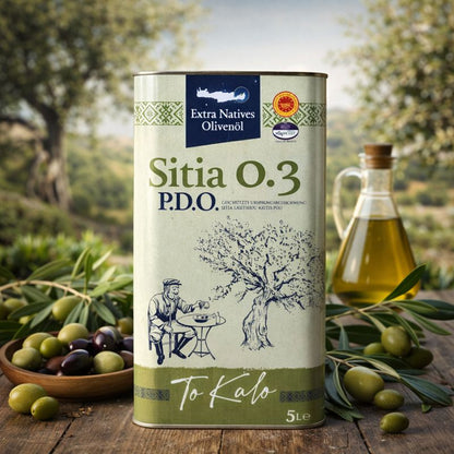 Sitia – Extra Natives Olivenöl aus Kreta 5L