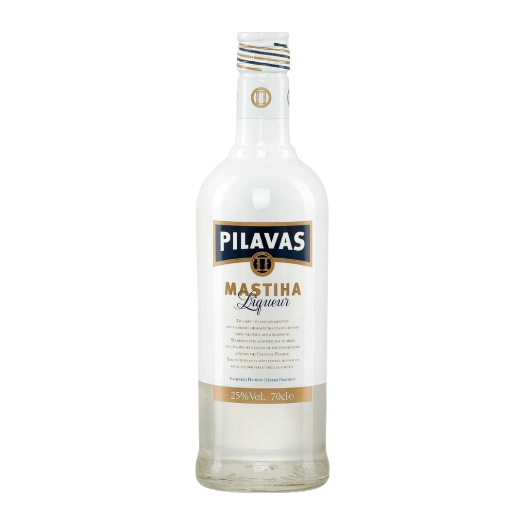 Pilavas Mastiha-Likör 25% vol. | Griechischer Premium-Harzlikör aus Patras 0,7l