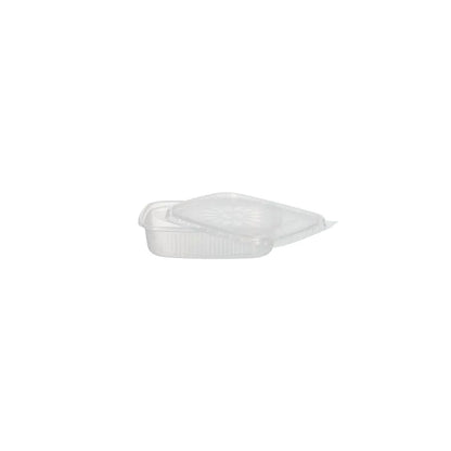 Verpackungsbecher+Deckel 125ml eckig, 250 Stk.